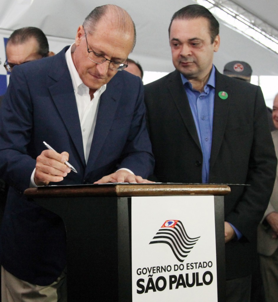 Governador Geraldo Alckmin e Roberto de Lucena